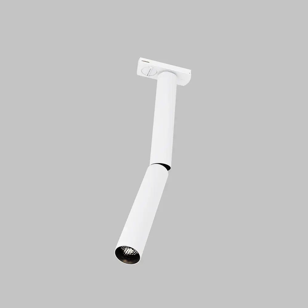 Трековый светильник Maytoni FOCUS DUAL — однофазные, белый, ракурс 6