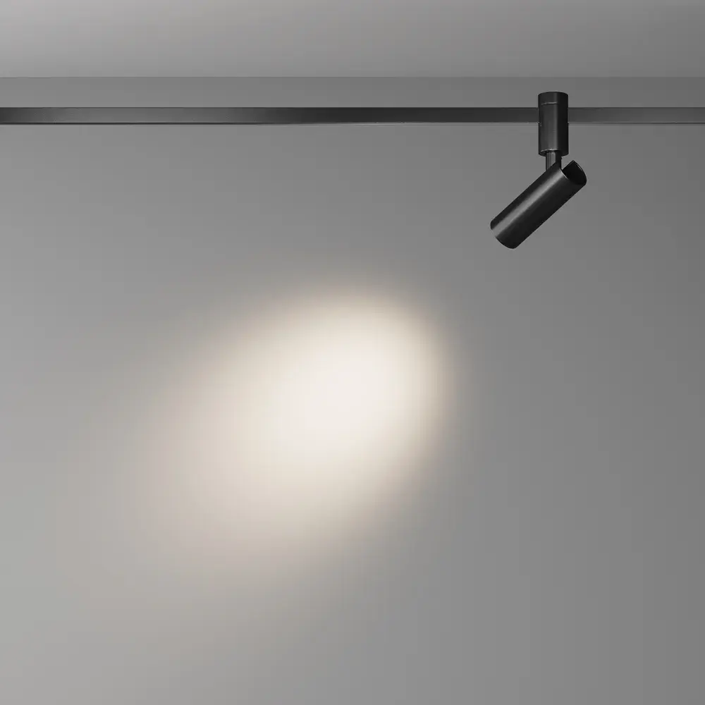 Трековый светильник Maytoni FOCUS LED — магнитные, черный, ракурс 5