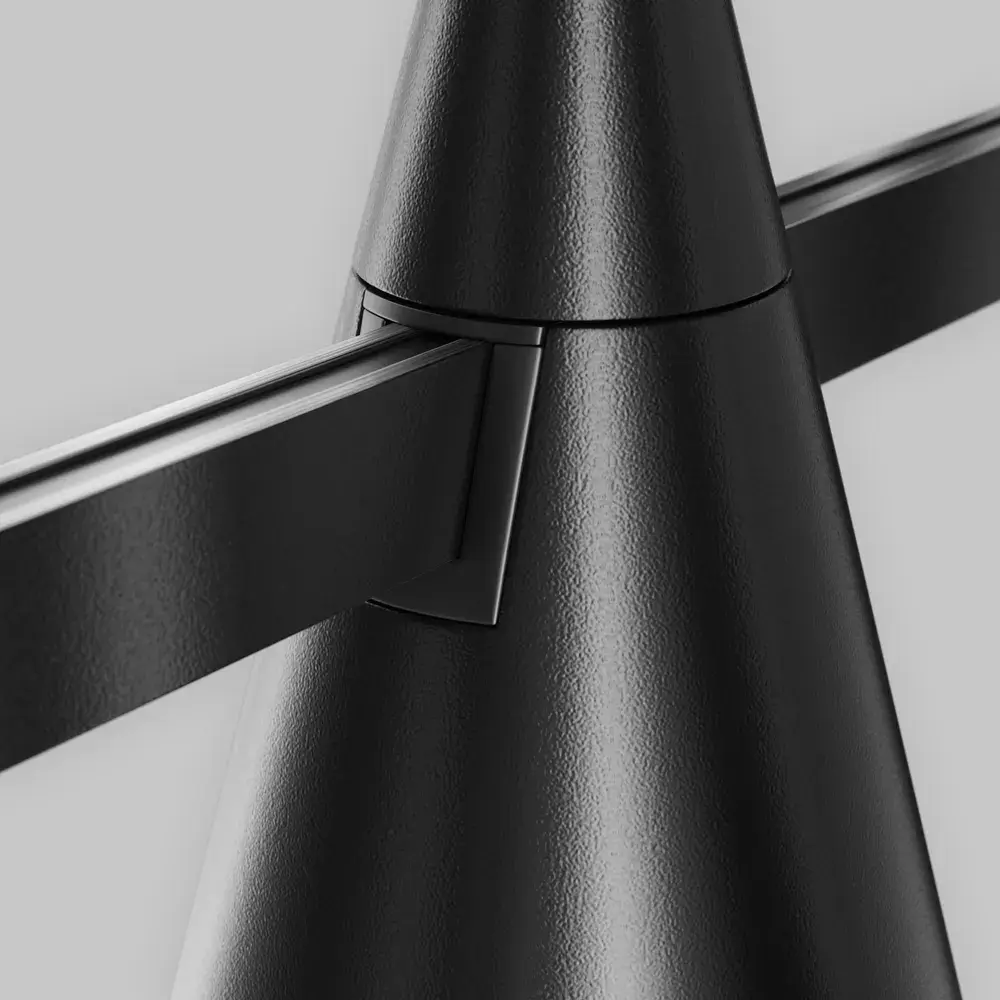 Трековый светильник Maytoni KEILA — магнитные, черный, ракурс 7