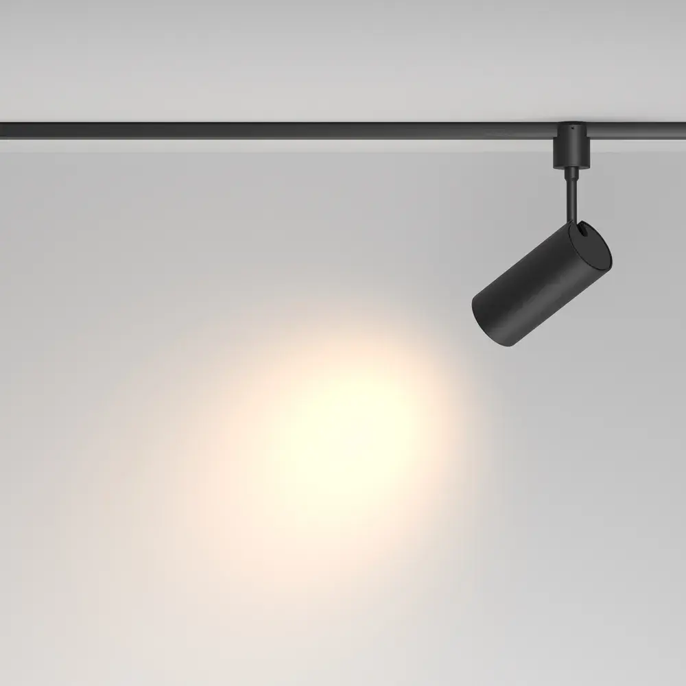 Трековый светильник Maytoni FOCUS LED — магнитные, черный, ракурс 6