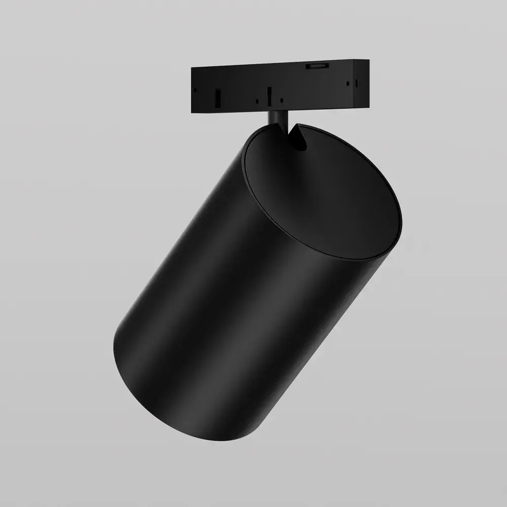 Трековый светильник Maytoni FOCUS LED — магнитные, черный, ракурс 3