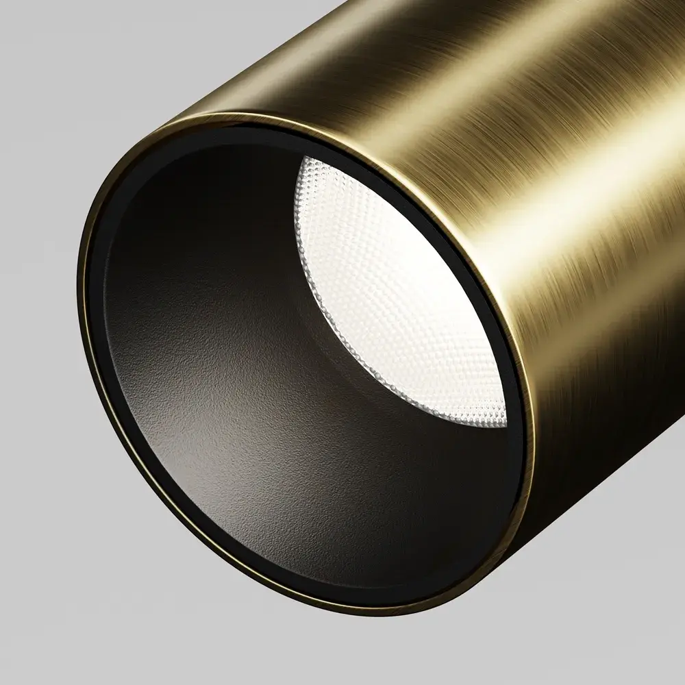 Трековый светильник Maytoni FOCUS LED — магнитные, бронза, ракурс 2