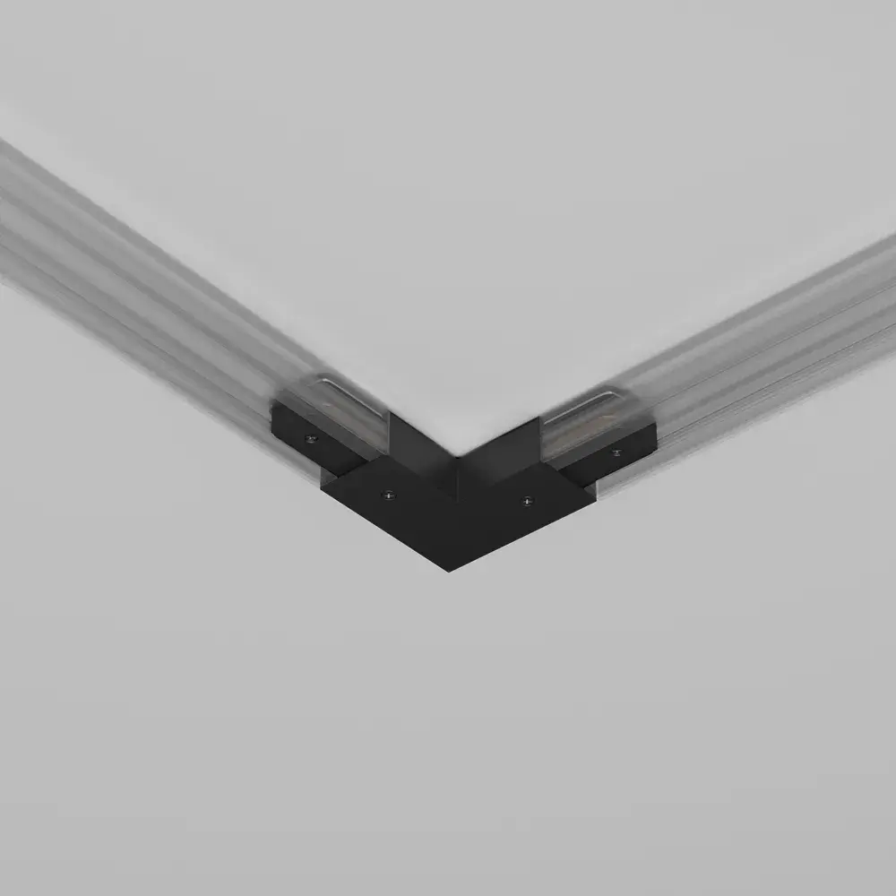 Коннектор Maytoni ACCESSORIES FOR TRACKS UNITY — однофазные, черный, ракурс 4
