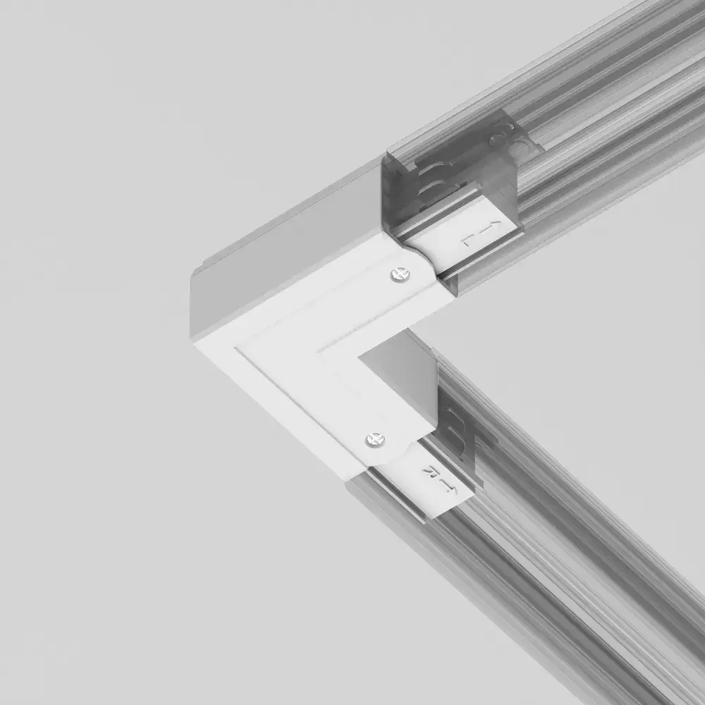 Коннектор Maytoni 3 PHASE TRACK SYSTEM — трехфазные, белый
