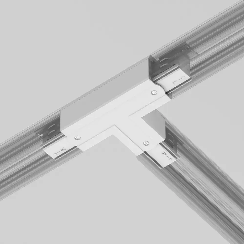 Коннектор Maytoni 3 PHASE TRACK SYSTEM — трехфазные, белый