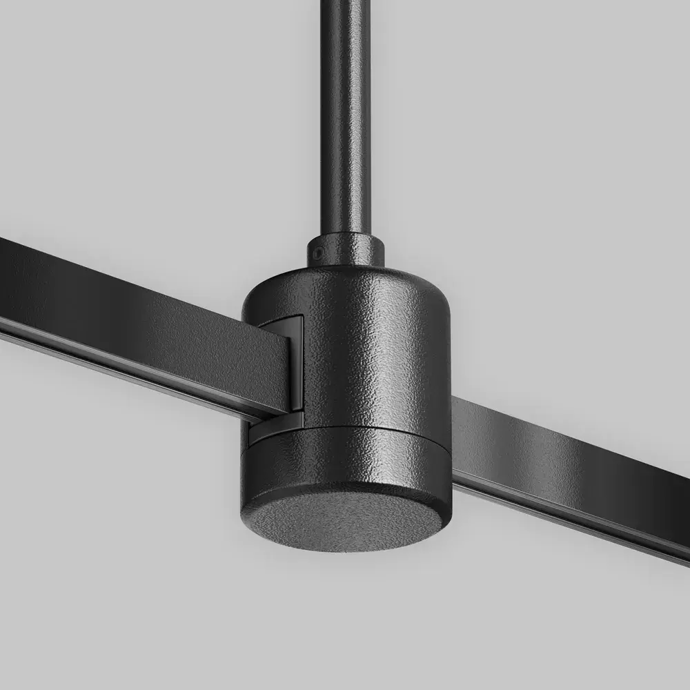 Крепёж Maytoni ACCESSORIES FOR TRACKS FLARITY — магнитные, черный, ракурс 3