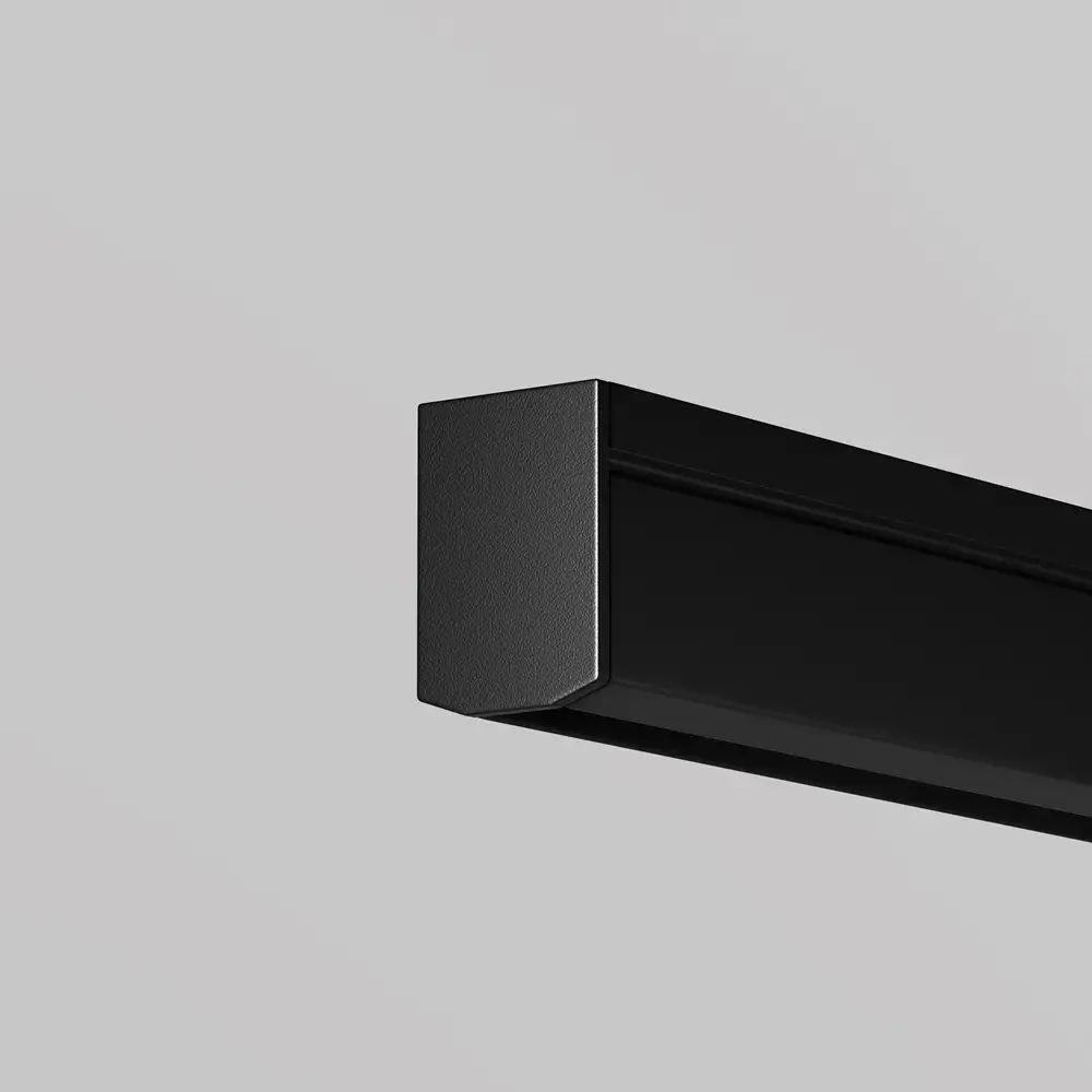 Заглушка Maytoni ACCESSORIES FOR TRACKS LEVITY — магнитные, черный, ракурс 3