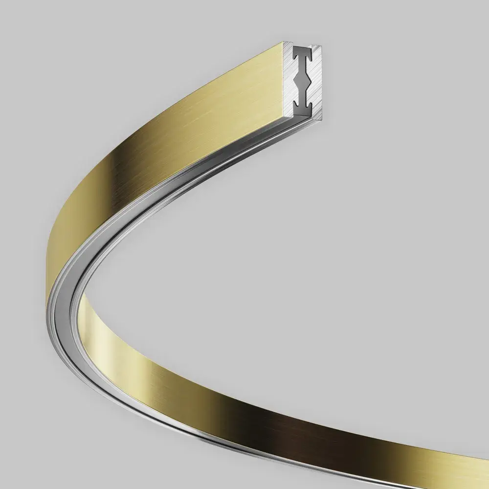 Шинопровод Maytoni BUSBAR TRUNKINGS FLARITY — магнитные, латунь