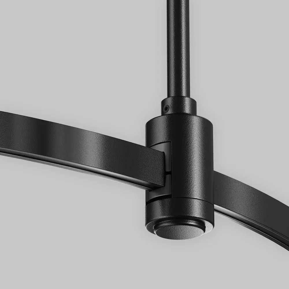 Шинопровод Maytoni BUSBAR TRUNKINGS FLARITY — магнитные, черный, ракурс 2