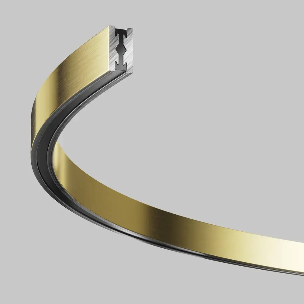 Шинопровод Maytoni BUSBAR TRUNKINGS FLARITY — магнитные, латунь