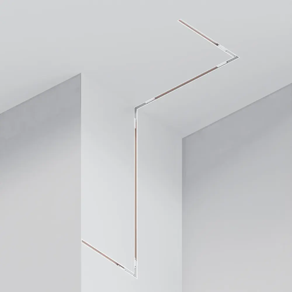 Шинопровод Maytoni BUSBAR TRUNKINGS EXILITY — магнитные, белый, ракурс 6
