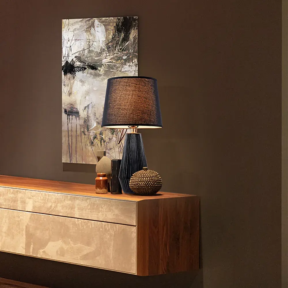 Настольная лампа Maytoni CALVIN TABLE — черный, ракурс 7