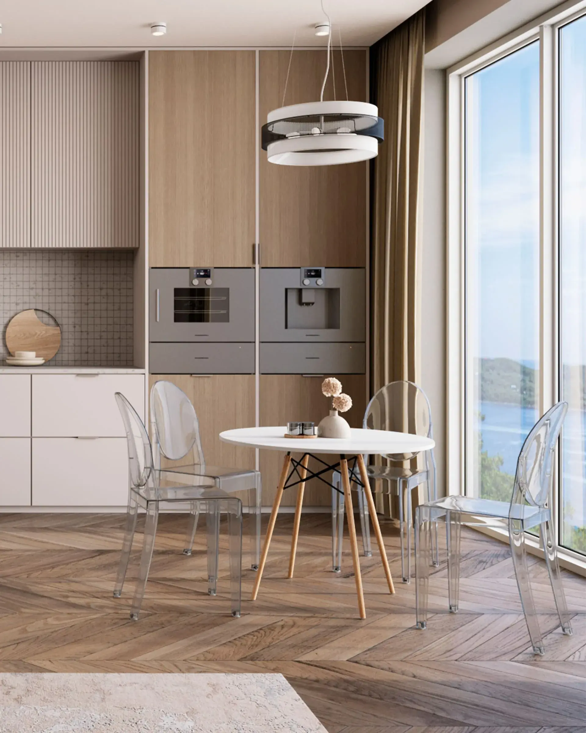 Светильник Moderli V10486-6P GELA — белый, ракурс 4