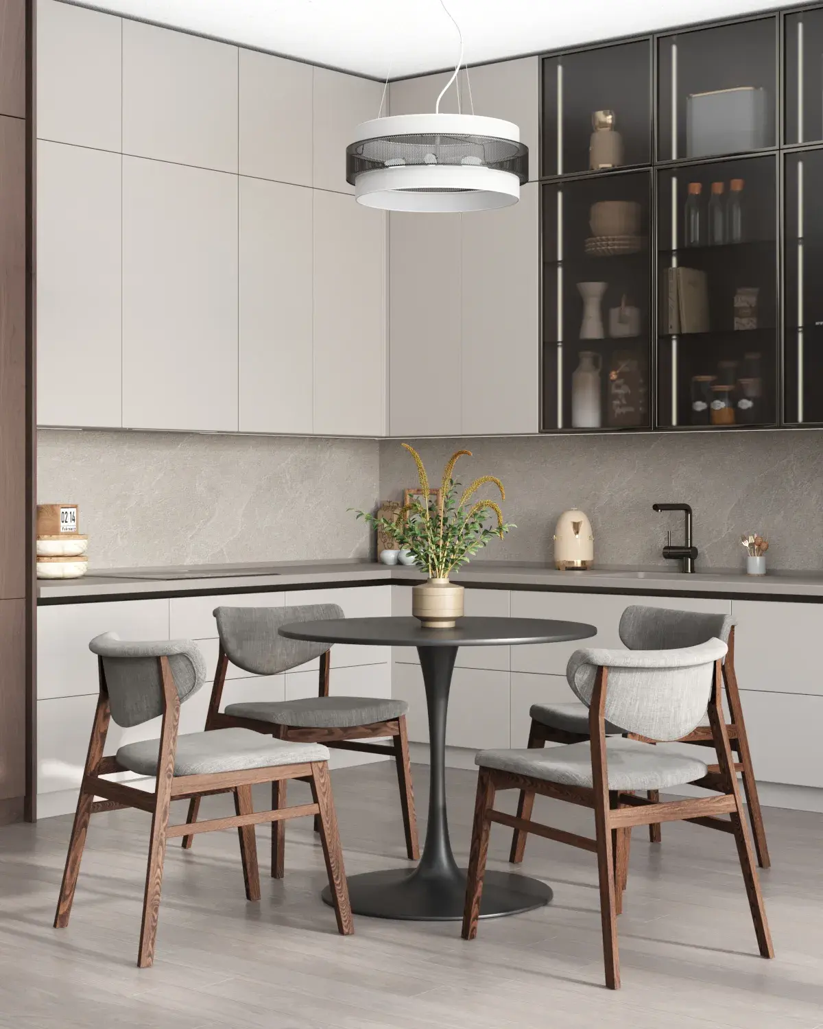 Светильник Moderli V10486-6P GELA — белый, ракурс 5