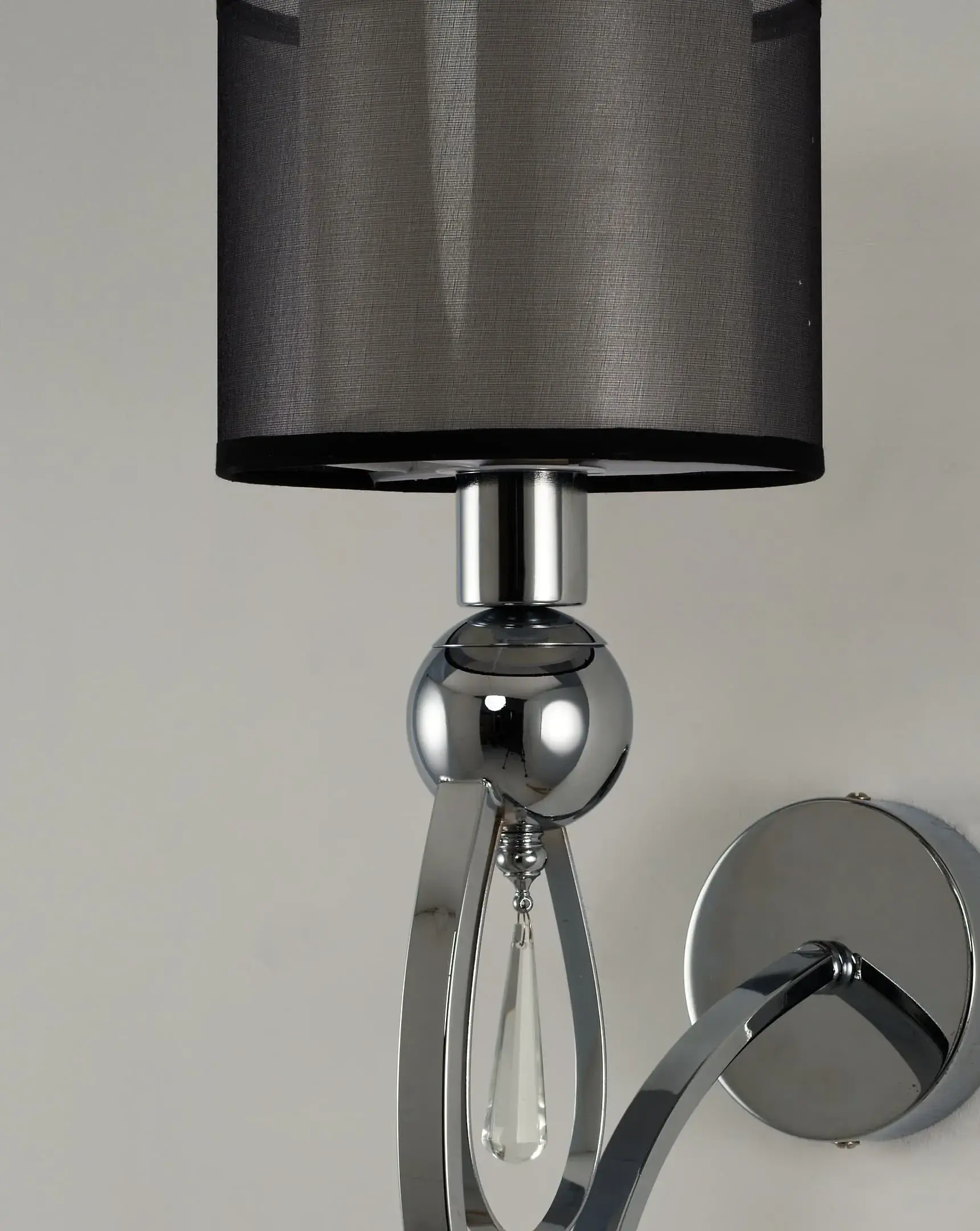 Бра Moderli V2583-1W DARK — хром, ракурс 8