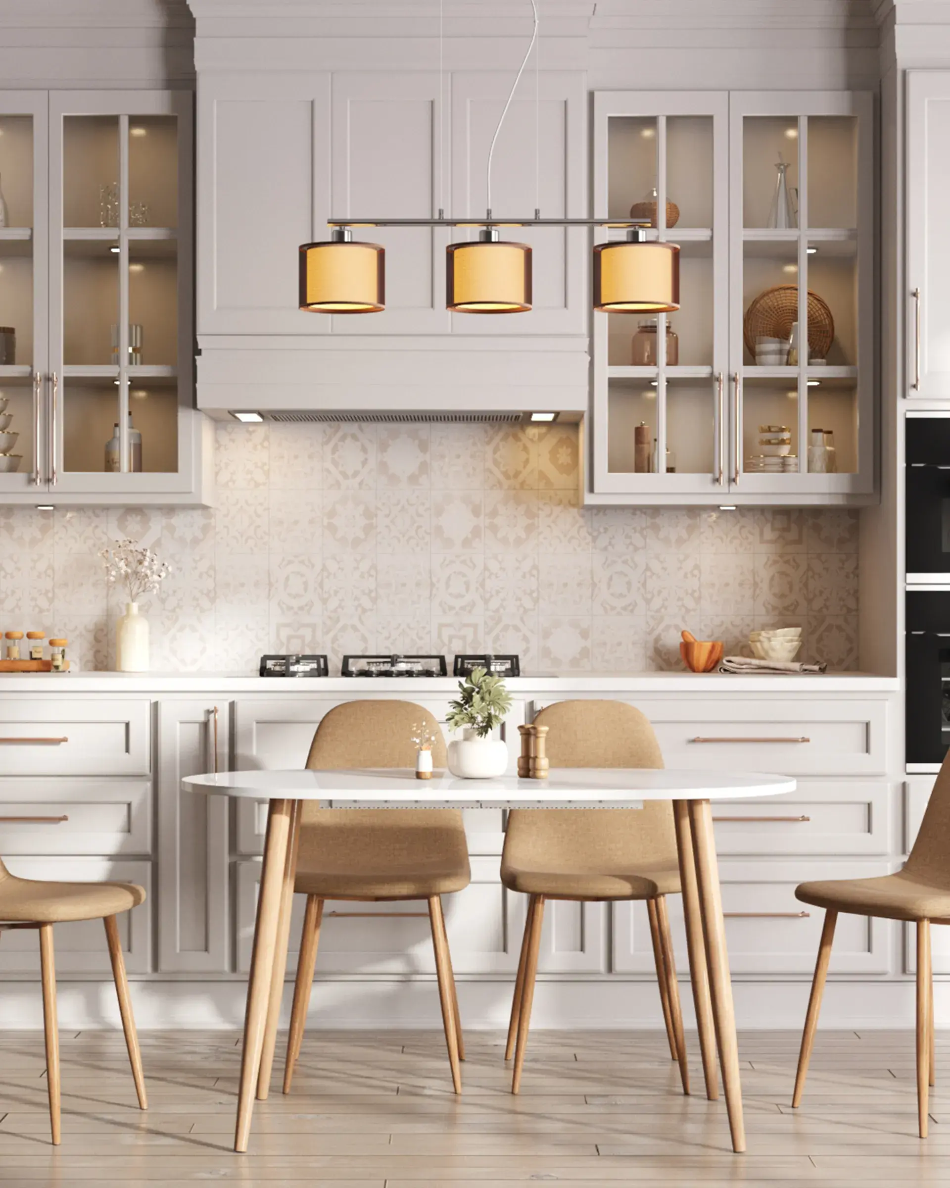 Светильник Moderli V2731-3P ROOM — хром, ракурс 4