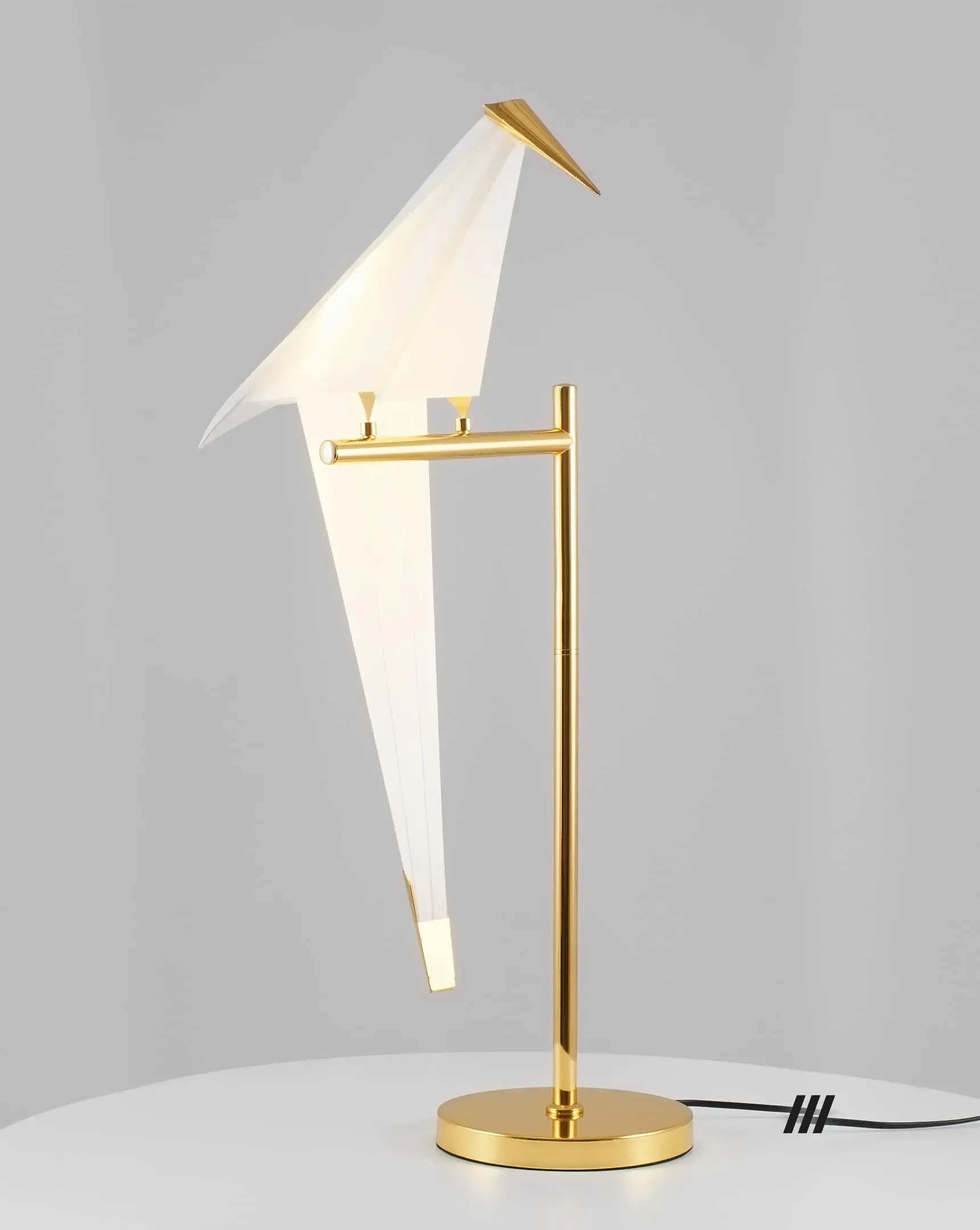 Настольная лампа Moderli V3074-1TL BIRDS — золотой, ракурс 2