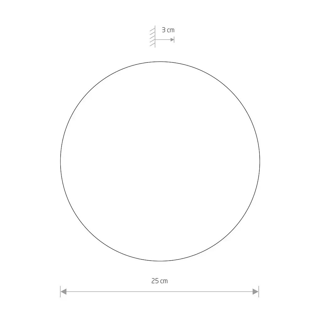 Бра Nowodvorski 10350 RING LED M — золотой