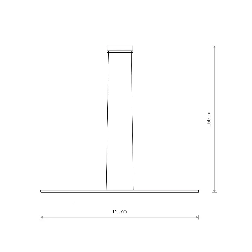 Светильник Nowodvorski 10364 BAR LED M — черный