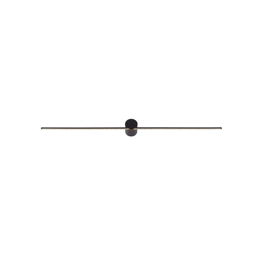 Светильник для ванной комнаты Nowodvorski 8128 PIN LED M — черный, ракурс 3