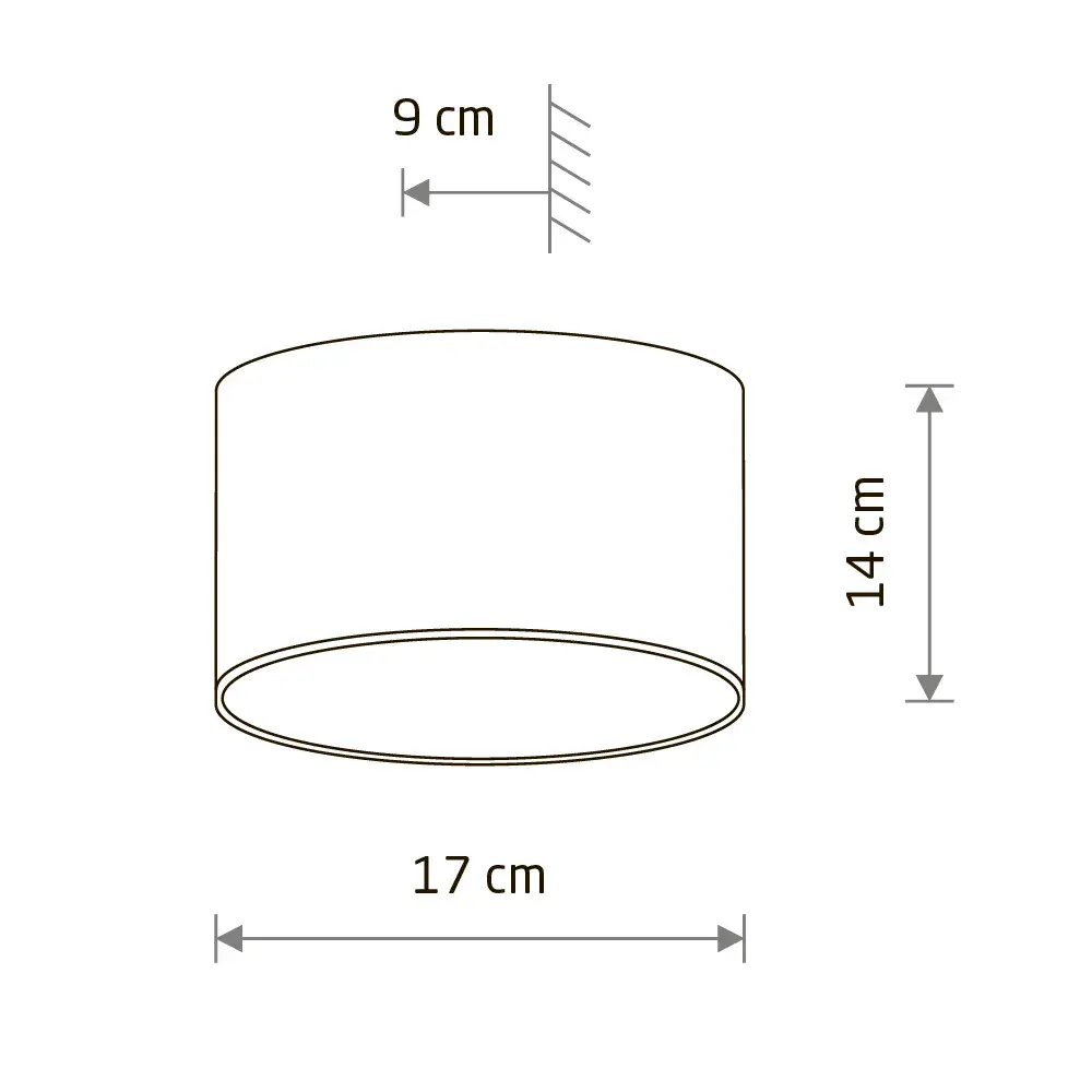 Бра Nowodvorski 8182 ELLIPSES LED — черный