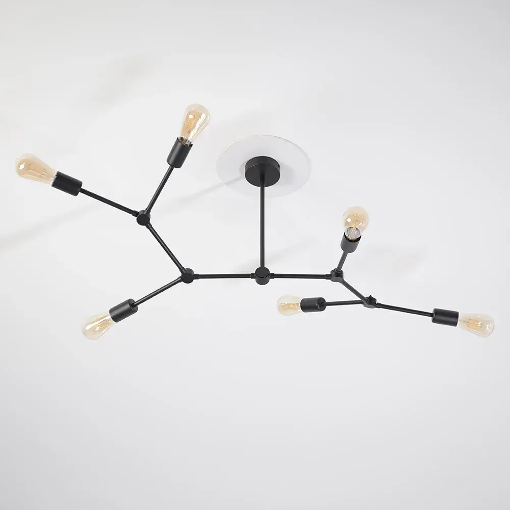 Люстра Nowodvorski 9138 TWIG — черный, ракурс 6