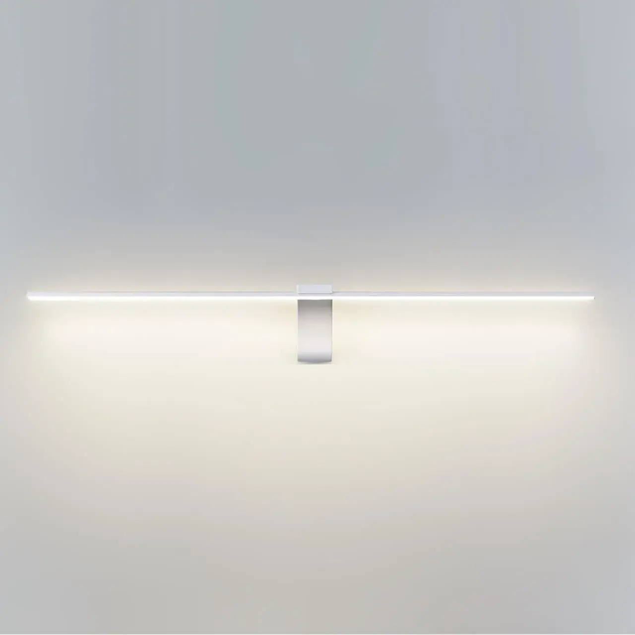 Подсветка для картин Odeon Light белый матовый металл, ультратонкий профиль, акриловый рассеиватель, ракурс 3
