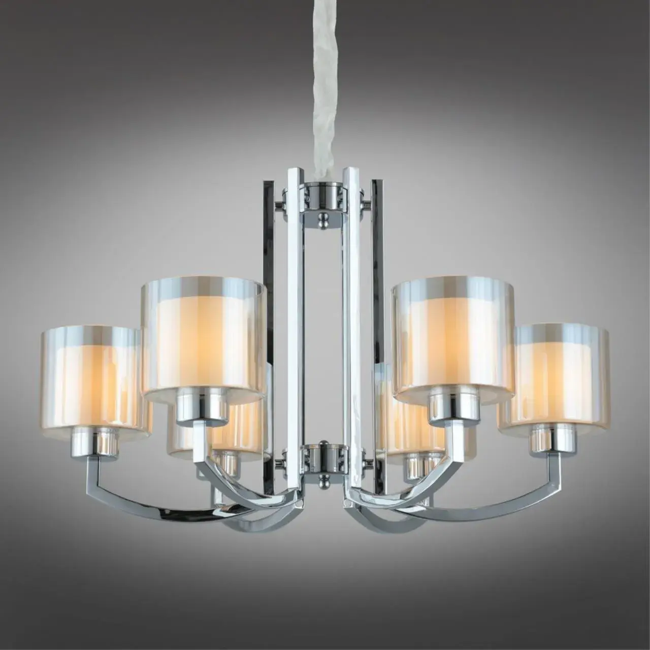 Люстра Omnilux OML-55903-06 ATESSA — хром, ракурс 2