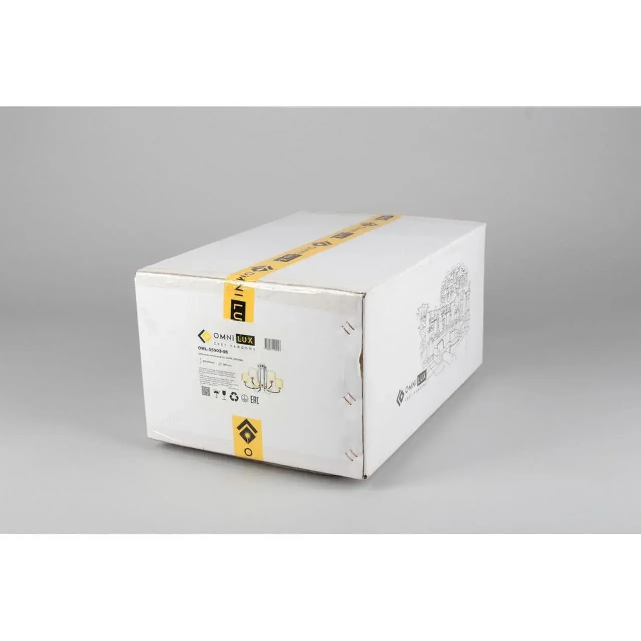 Люстра Omnilux OML-55903-06 ATESSA — хром