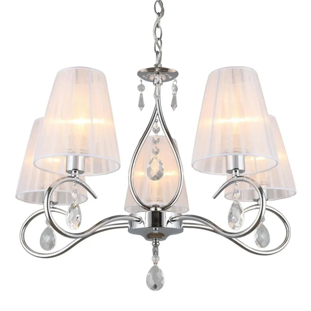 Люстра Omnilux OML-56203-05 MOLINELLA — хром