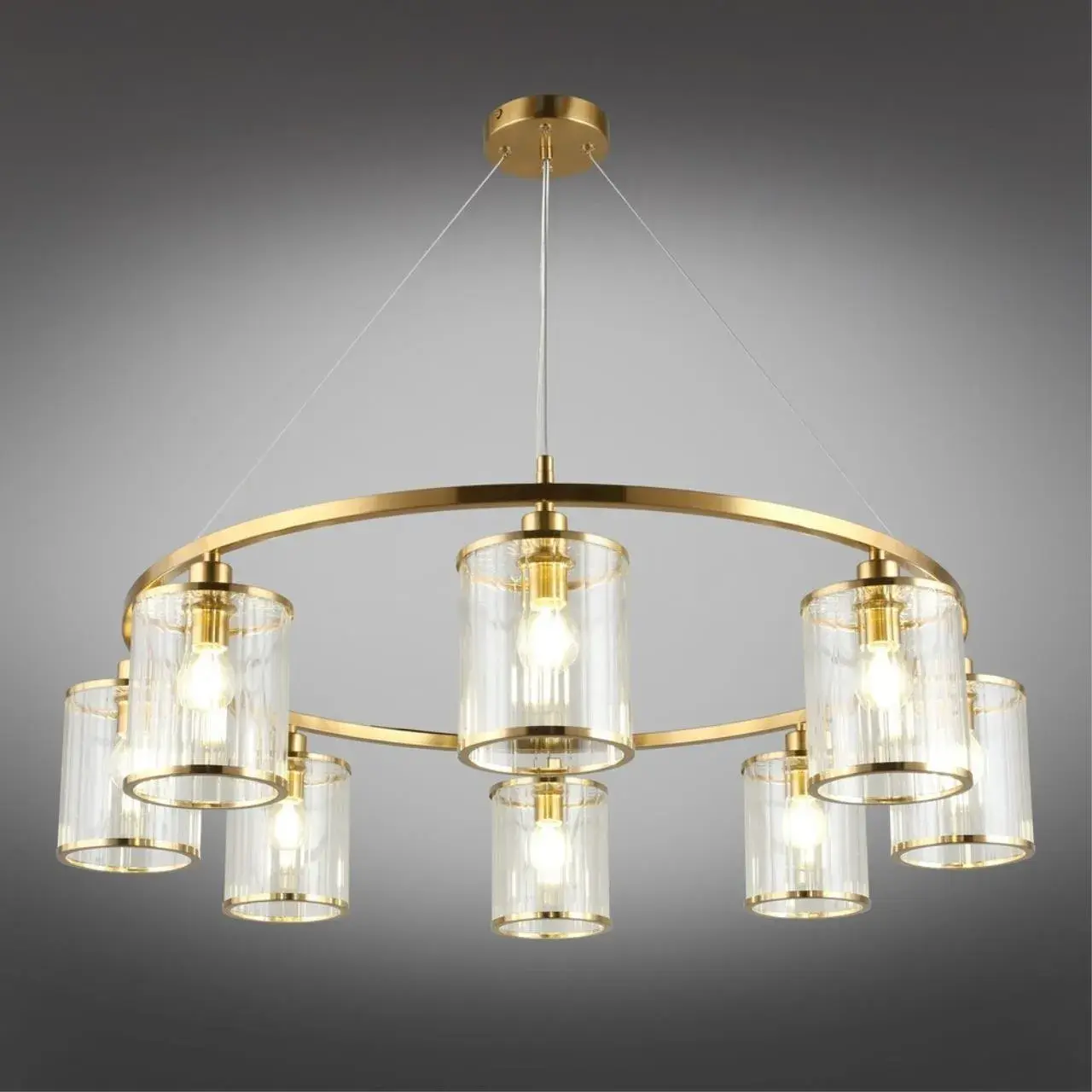 Светильник Omnilux OML-59803-08 LANLOUP — бронза, ракурс 2