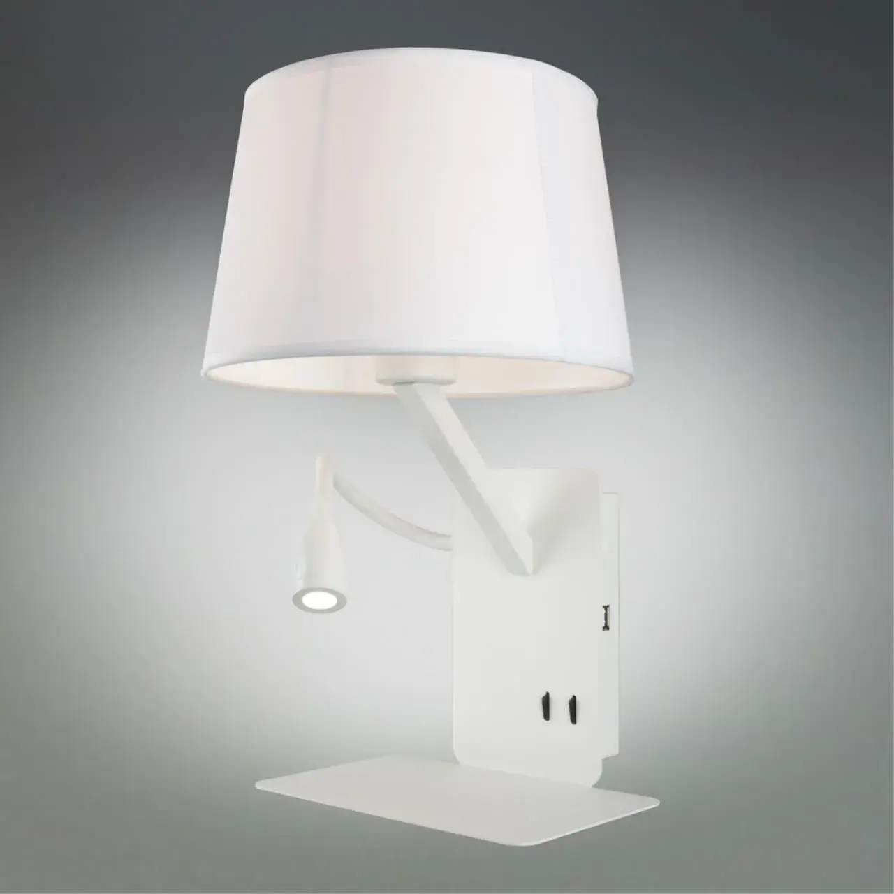 Бра Omnilux OML-62801-02 TALOCCI — белый, ракурс 3