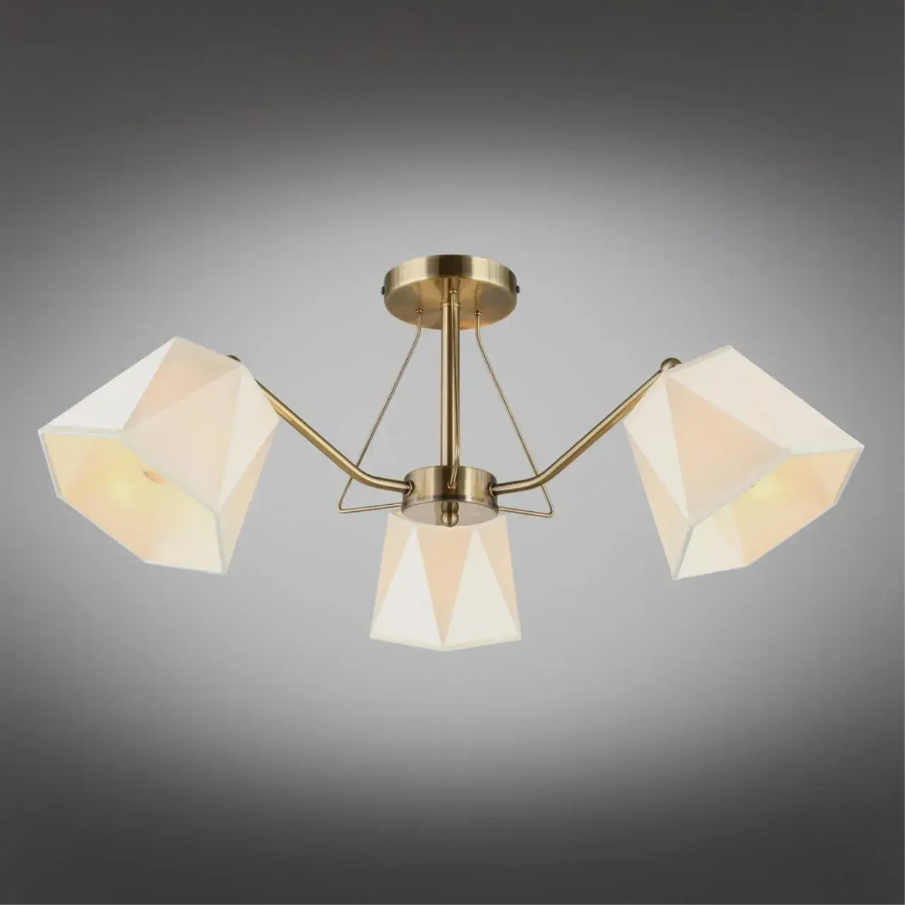 Люстра Omnilux OML-65007-03 RAPALLO — бронза, ракурс 3
