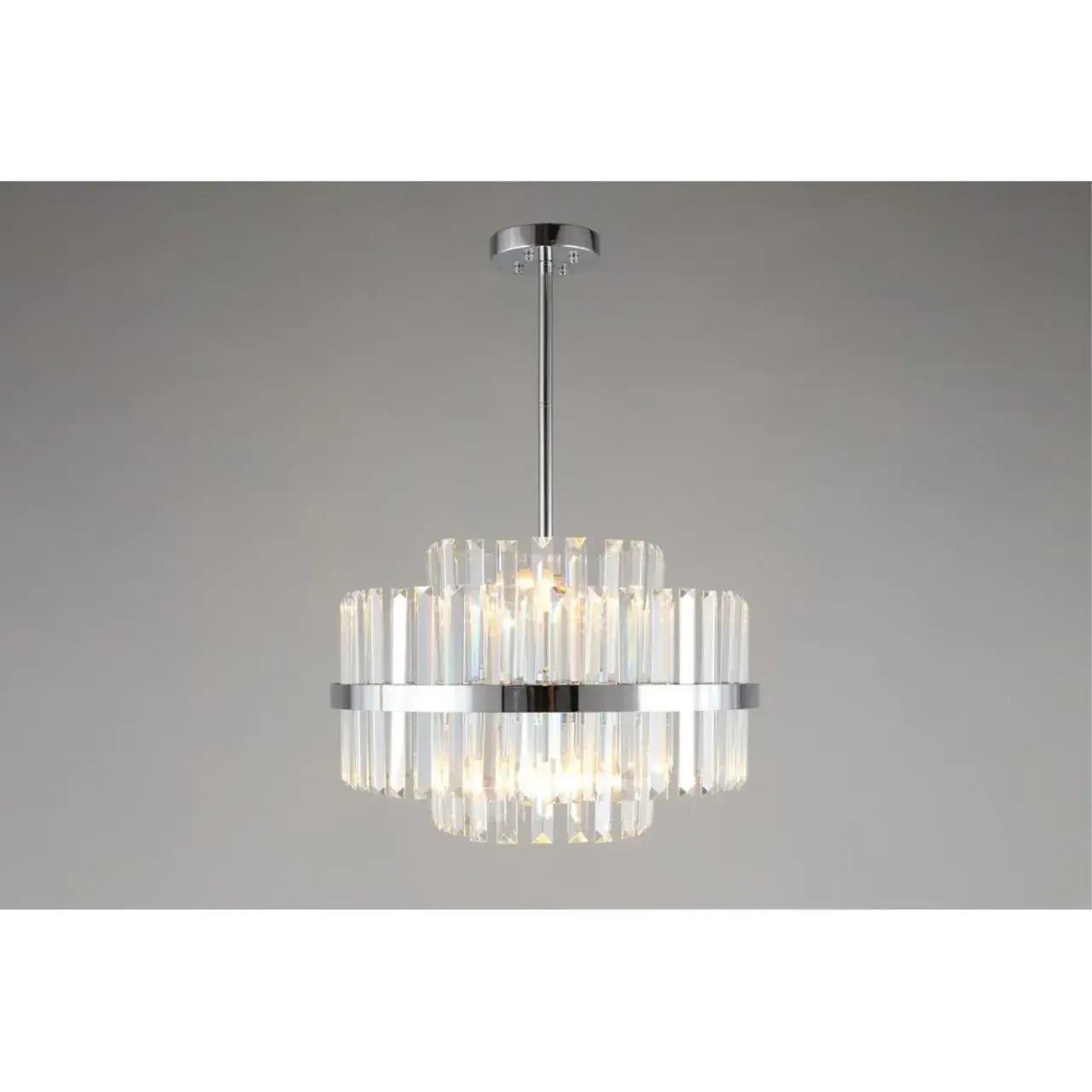 Люстра Omnilux OML-69007-06 SAVIANO — хром, ракурс 3