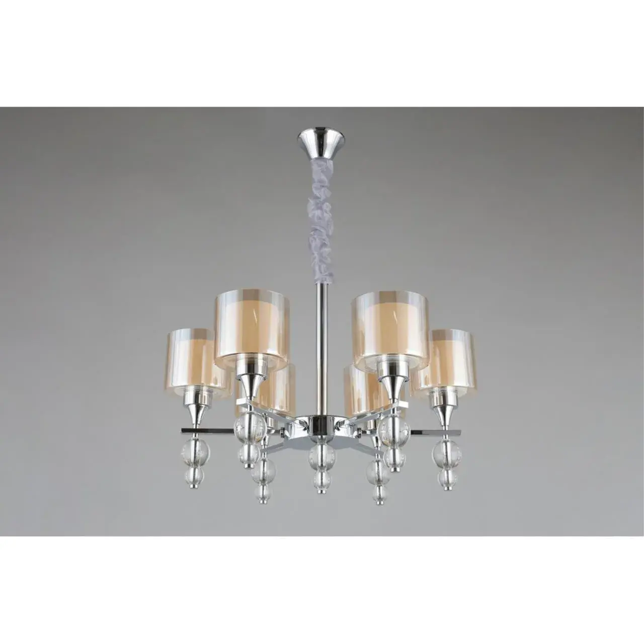 Люстра Omnilux OML-70803-06 APRICA — хром, ракурс 4