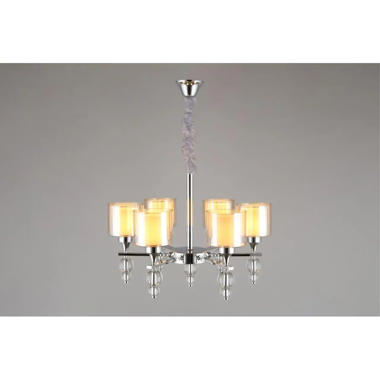Люстра Omnilux OML-70803-06 APRICA — хром, ракурс 5