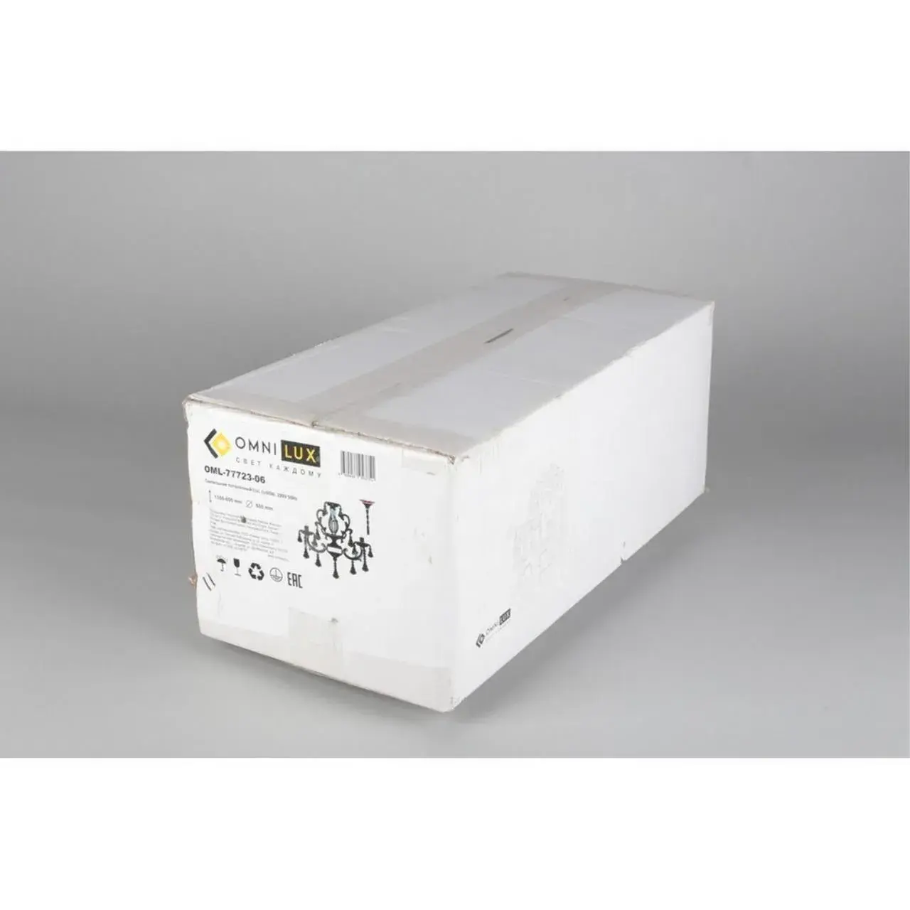 Люстра Omnilux OML-77723-06 GROSSETO — золотой