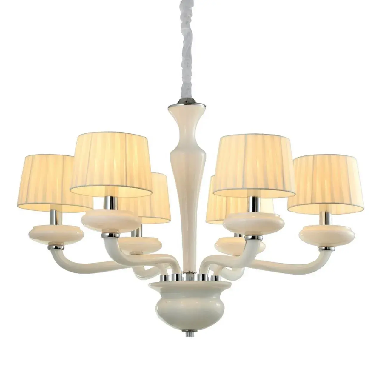 Люстра Omnilux OML-86003-06 STELLA — белый