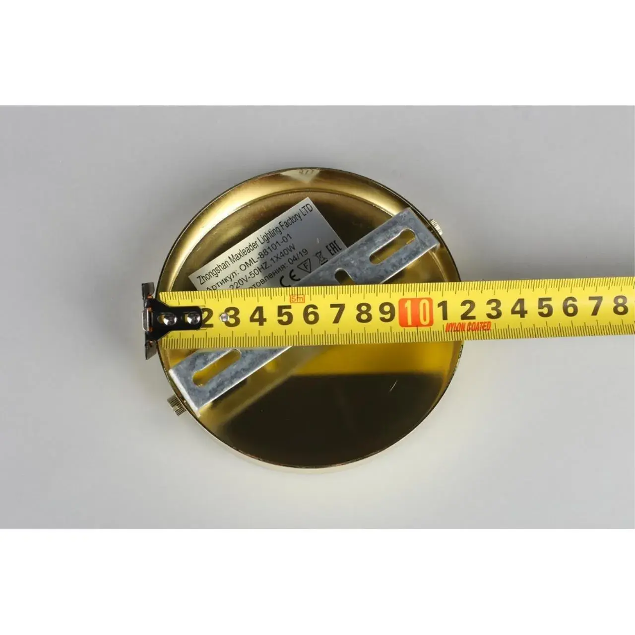 Бра Omnilux OML-88101-01 CALLIANO — золотой, ракурс 6