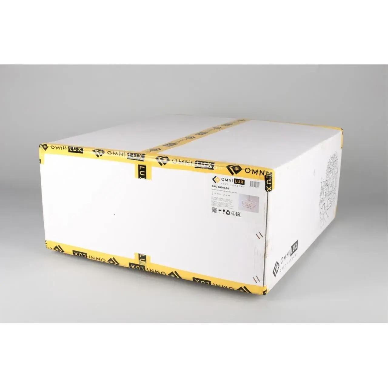 Люстра Omnilux OML-88303-08 AGEROLA — золотой
