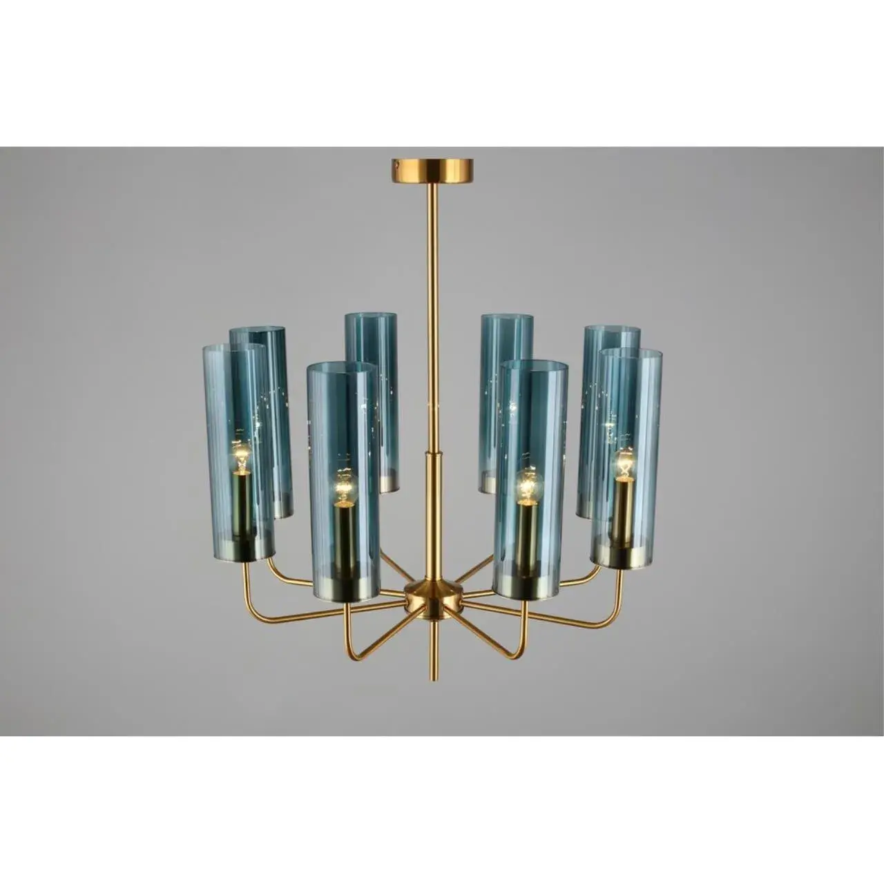 Люстра Omnilux OML-99617-08 PARRINI — бронза, ракурс 6