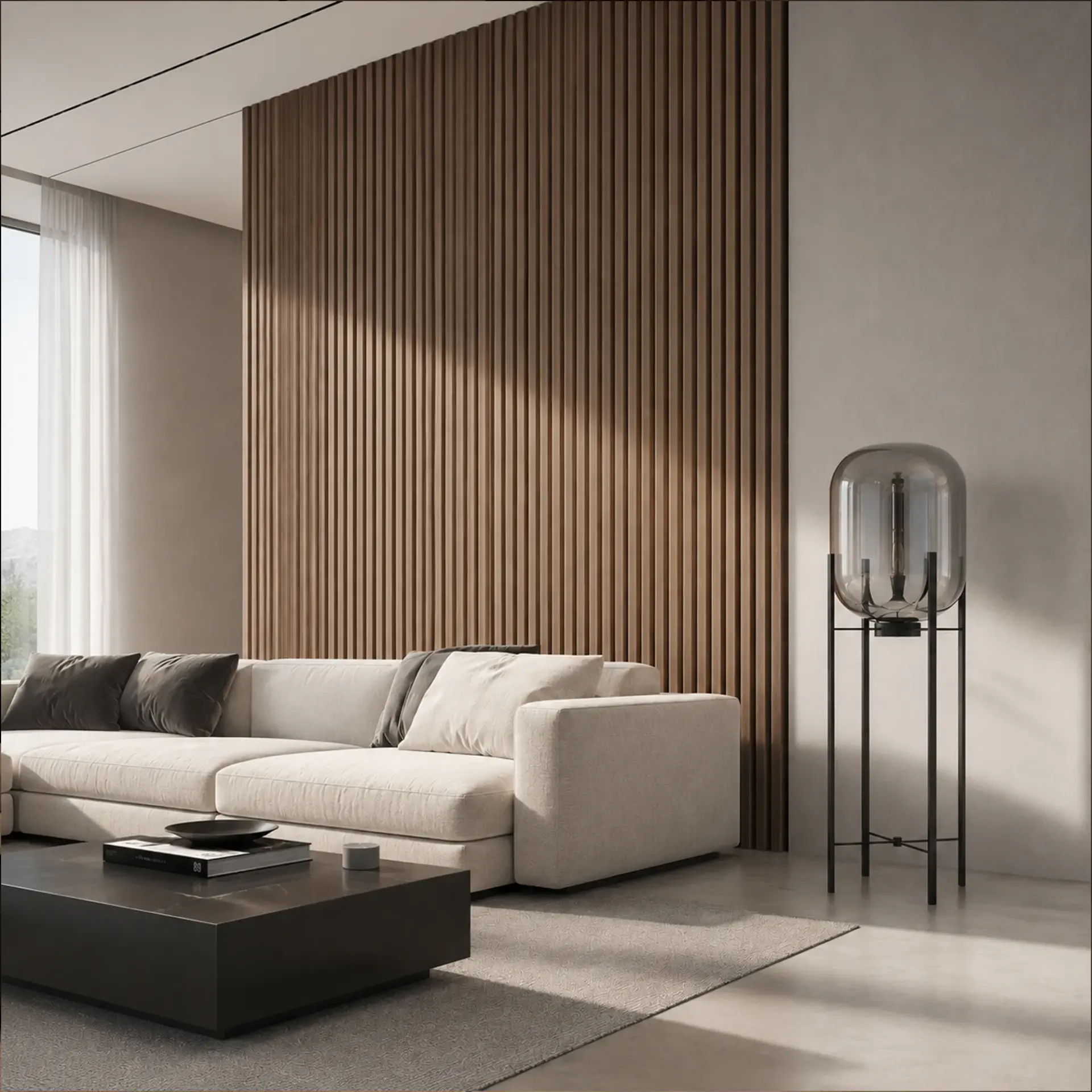 Торшер ST Luce SL1050.715.01 БУРАСКА — черный