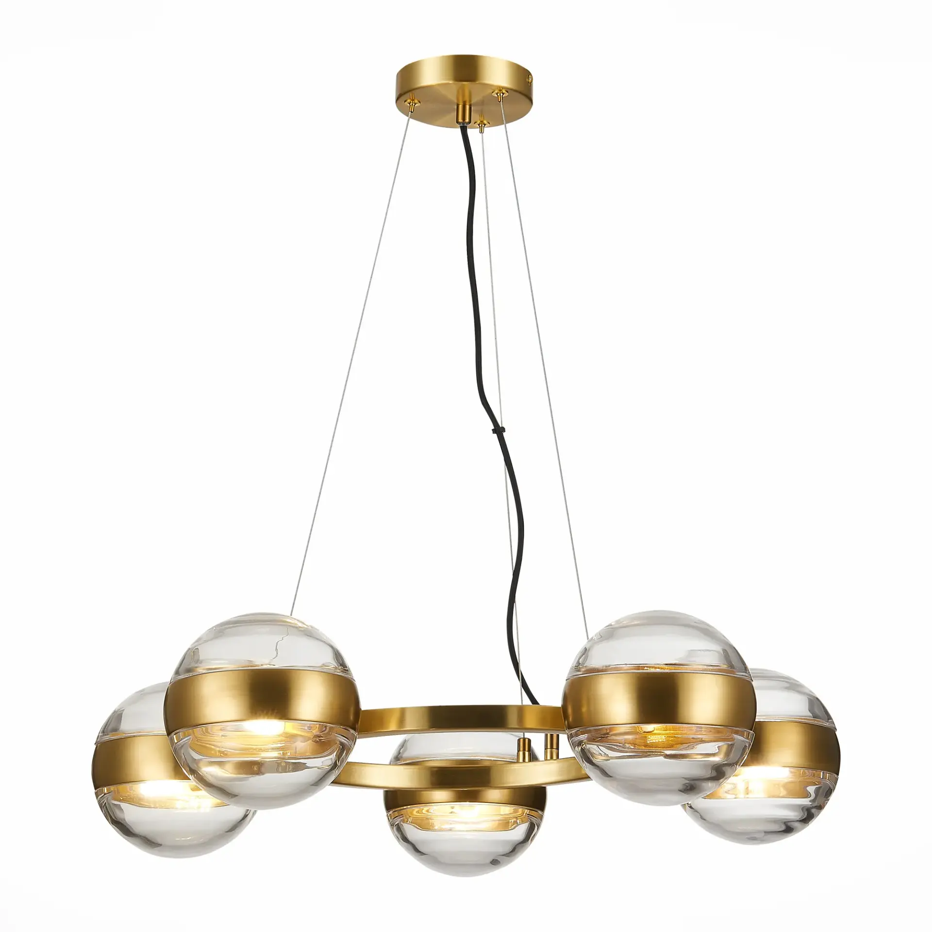 Люстра ST Luce SL1156.303.05 БАЛА — латунь