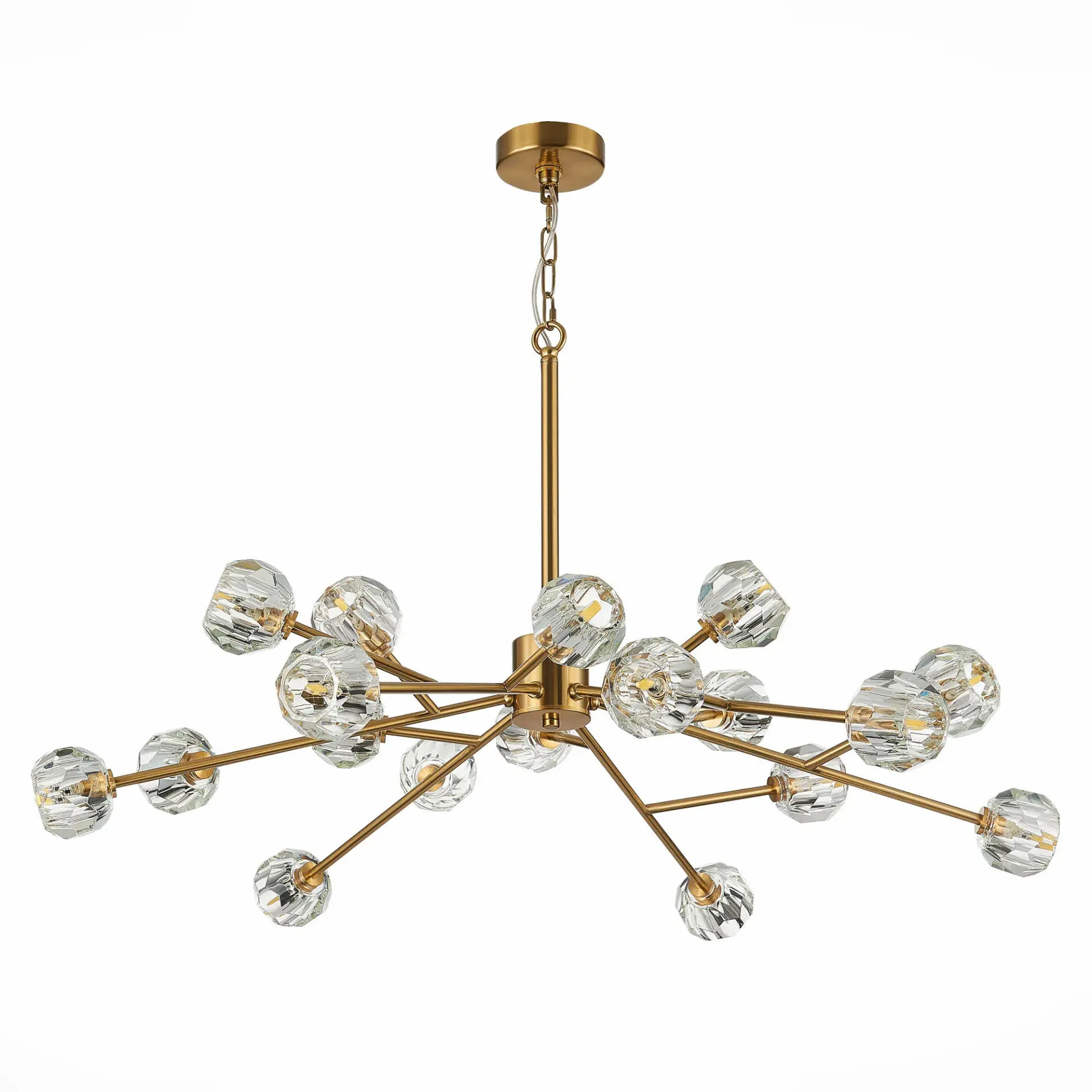 Люстра ST Luce SL1166.303.18 РОМАНО — латунь, ракурс 2