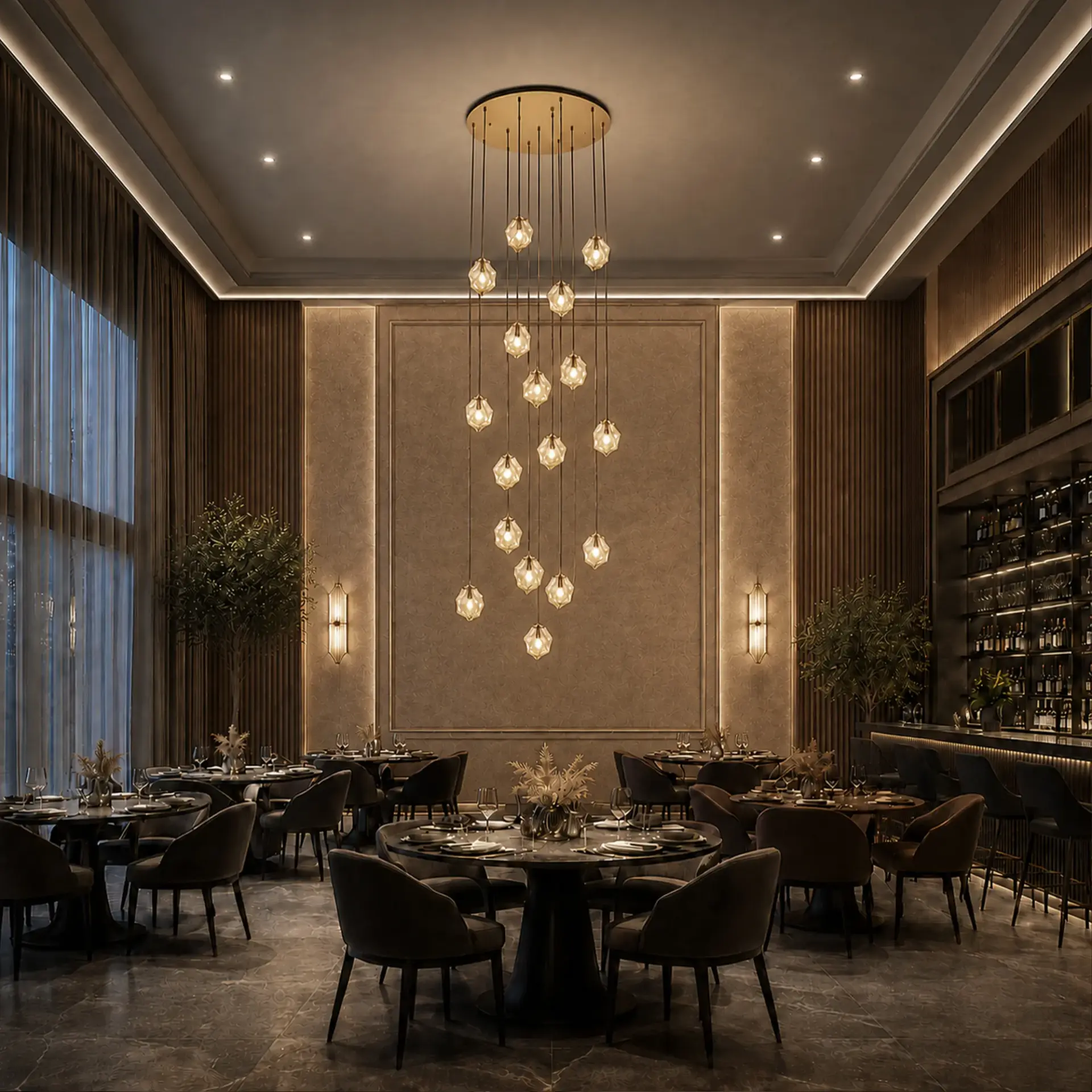 Светильник ST Luce SL1175.303.18 ПОРТИЧИ — латунь