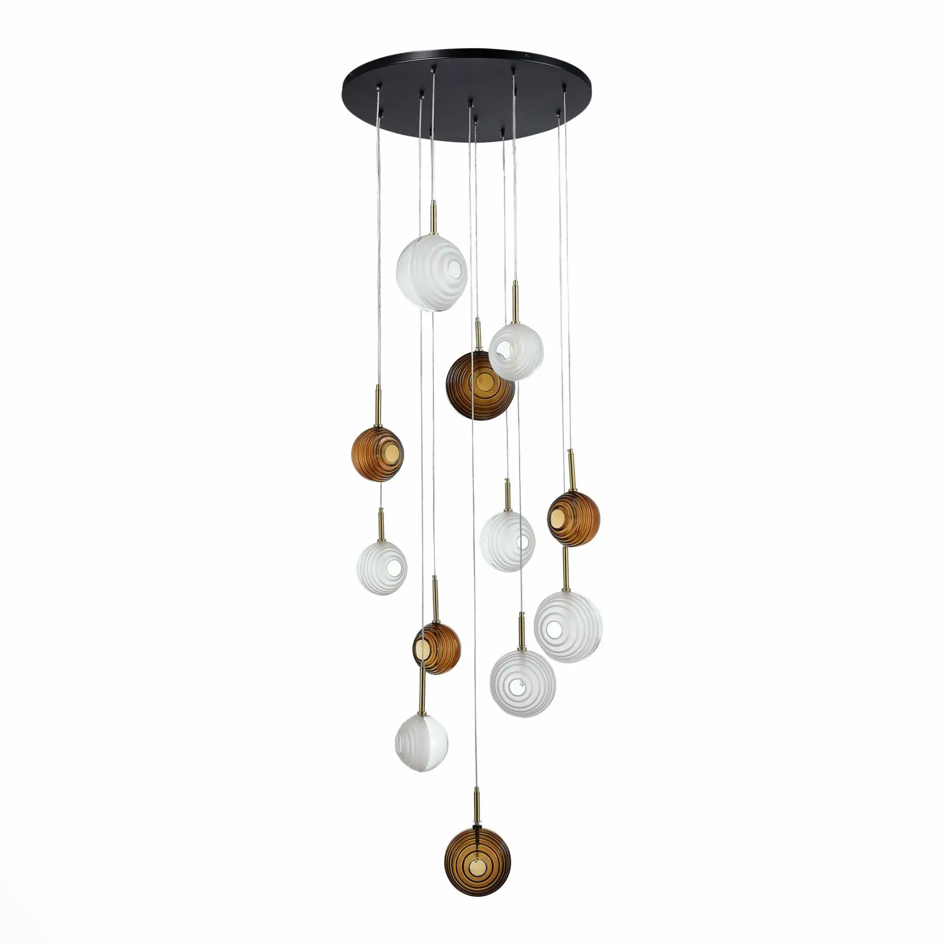 Светильник ST Luce SL1183.543.12 ФОЛИНЬО — черный, ракурс 2