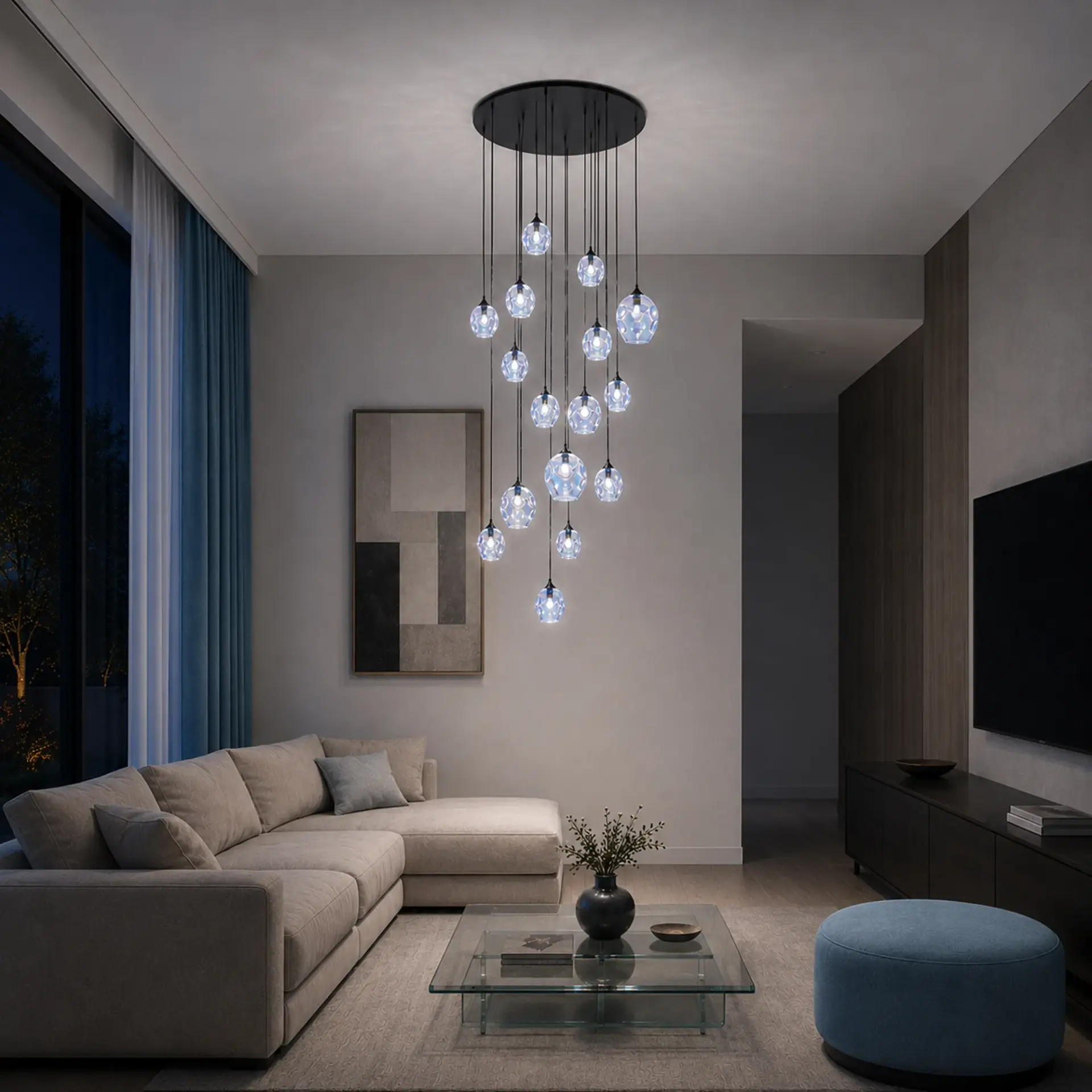 Светильник ST Luce SL1188.403.16 ДЕЗИ — черный, ракурс 5