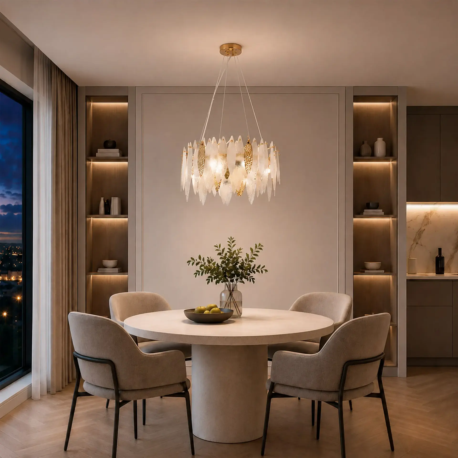 Люстра ST Luce SL1224.203.08 ЛАСТРА — золотой, ракурс 6