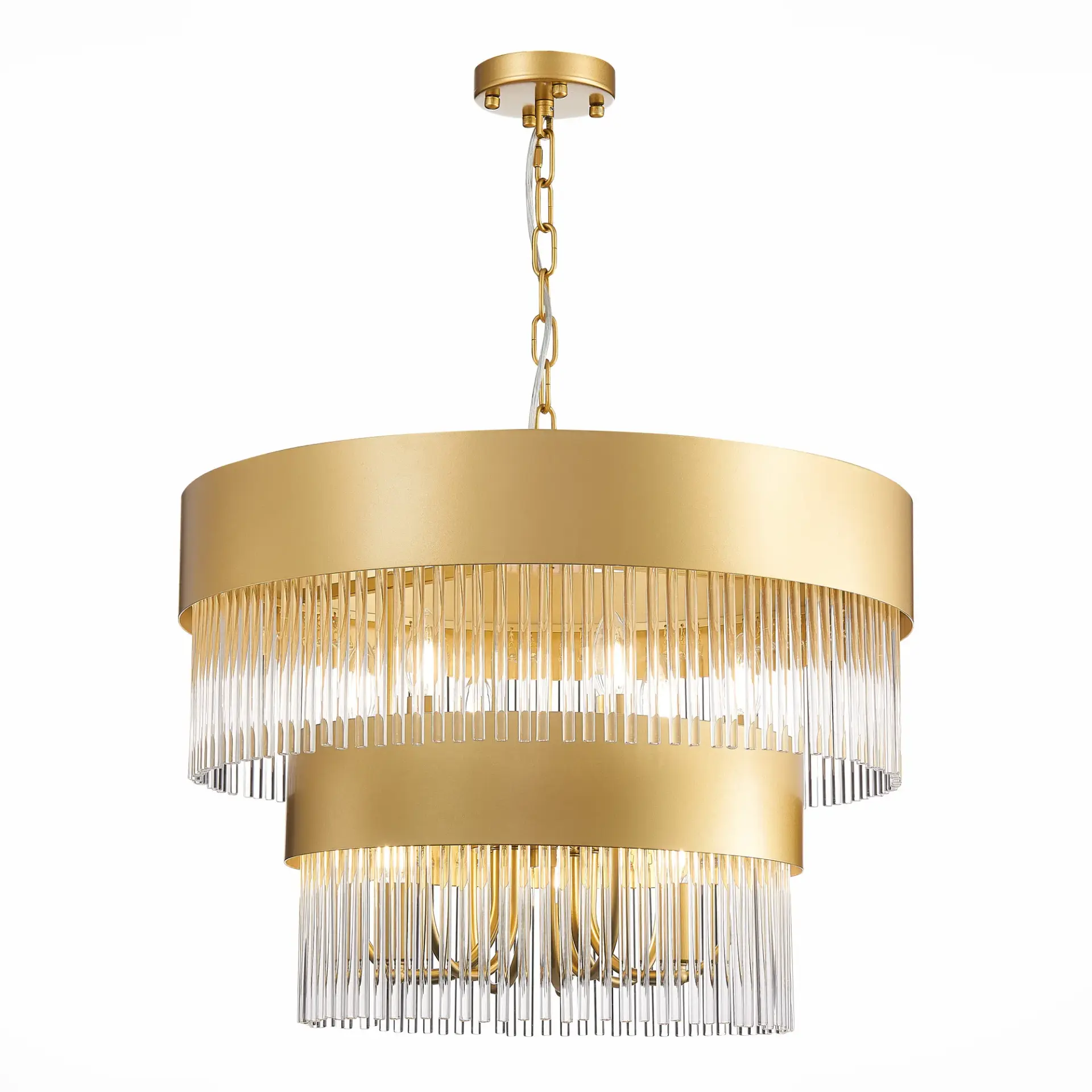Люстра ST Luce SL1225.203.09 КОНТАТТО — золотой