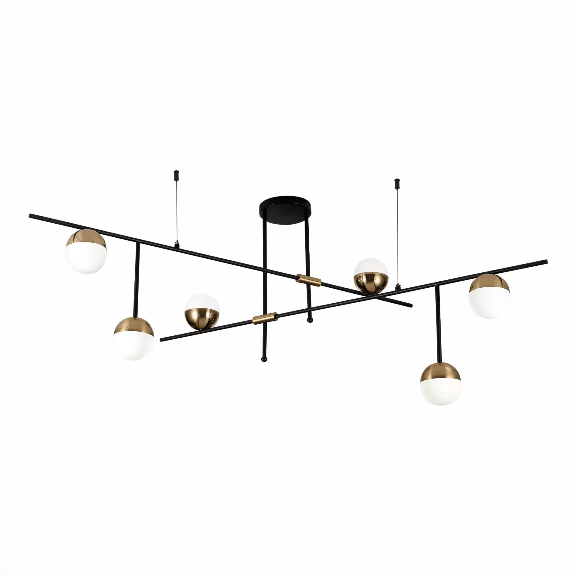 Люстра ST Luce SL1507.422.06 АЛЬБЕРО — черный